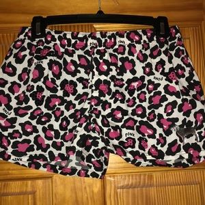 Pink Victoria Secret Pajama Shorts